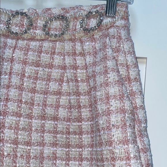 VENUS Pink Checkered High Waist Shorts - Picture 3 of 12